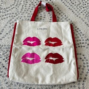 Lancome canvas tote bag